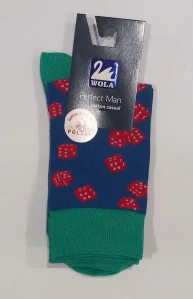 Ponožky pánské vzorované 453